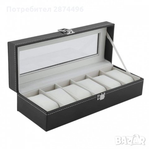 Класическа кутия за 6 бр. часовници -Модел Класик, снимка 4 - Други стоки за дома - 34989364