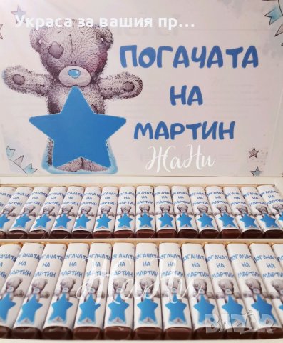 Бонбони мерси с дизайн по поръчка , снимка 4 - Други - 38574844