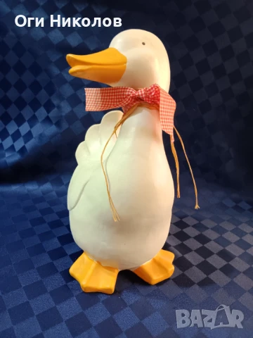 Голям порцеланов гъсок , снимка 3 - Антикварни и старинни предмети - 50919330