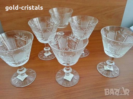 кристални чаши , снимка 11 - Антикварни и старинни предмети - 28486308