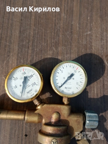 Редуцил вентил за кислород ГДР производство , снимка 3 - Други машини и части - 53445080