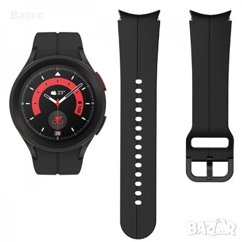 Силиконови каишки /20мм/ съвместими със Samsung Galaxy Watch 5/ Galaxy Watch 5Pro/ Galaxy Watch 4, снимка 10 - Каишки за часовници - 38493657