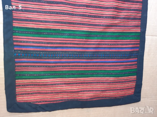 Автентична тъкана престилка , носия, снимка 2 - Антикварни и старинни предмети - 51330982