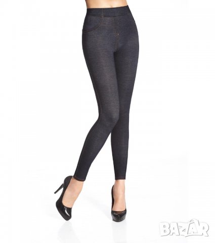 Тъмносин джегингс 200 DEN марка Bas Bleu