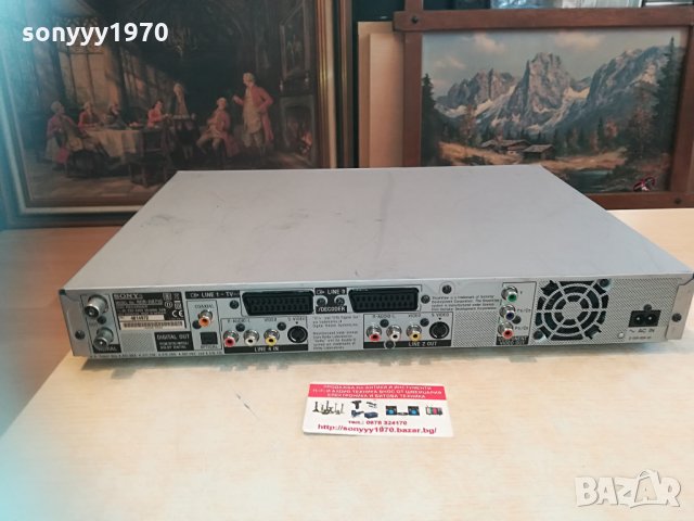 sony rdr-hx710 hdd/dvd recorder 1104212146, снимка 14 - Плейъри, домашно кино, прожектори - 32510955