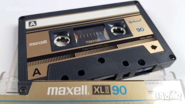 MAXELL XL II японски хромни аудиокасети / "златни"/, снимка 1 - Аудио касети - 43838871