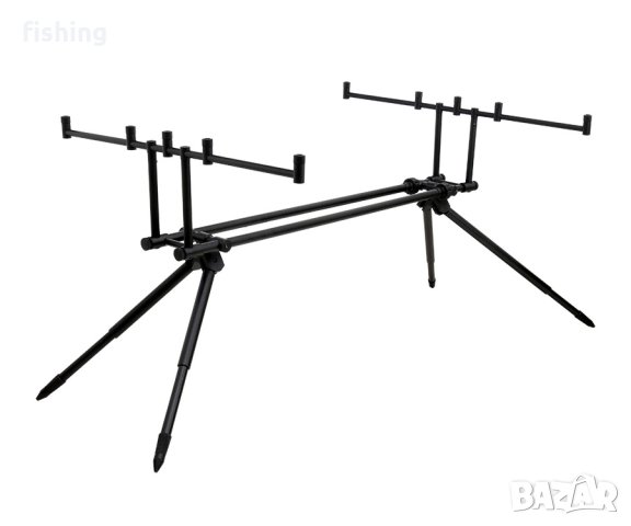 CARP PRO Шаранджийска стойка за 3 или 4 въдици (Rod Pod CP405145), снимка 1 - Такъми - 23070523