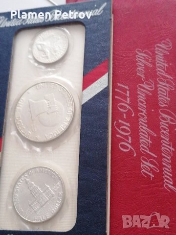 сет американски монети 1976, снимка 10 - Нумизматика и бонистика - 43955494