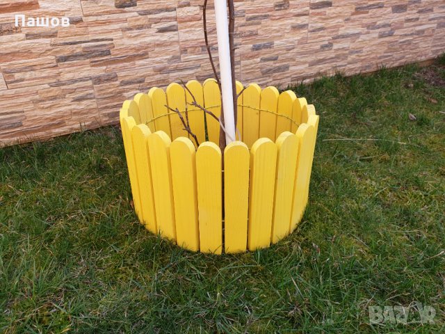 Дървена ограда(декоративна оградка) Ролка, снимка 3 - Огради и мрежи - 32949225