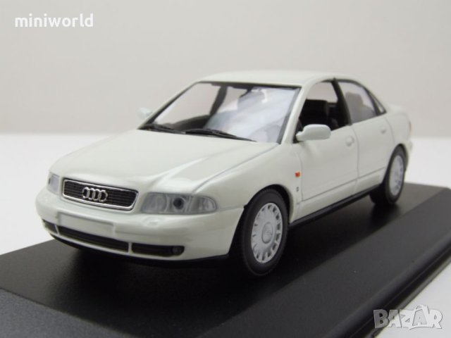 Audi A4 1995 - мащаб 1:43 на Maxichamps моделът е нов в PVC дисплей-кейс