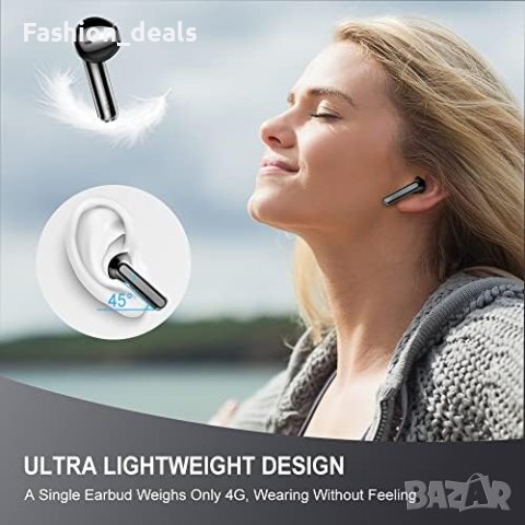 Нови Безжични Bluetooth 5.3 слушалки Водоустойчиви USB-C , снимка 6 - Bluetooth слушалки - 42945396