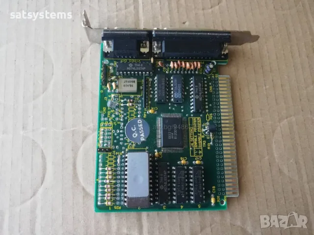 I/O Card2 + Видео MGA-III/P REV:C 8-bit ISA за Правец, снимка 12 - Видеокарти - 47904966