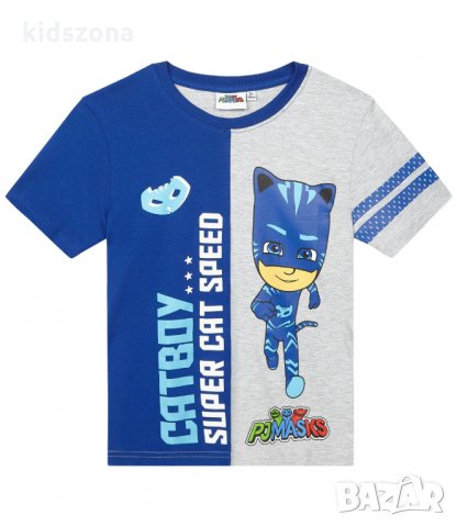 Детска тениска PJ Masks момче за 3 и 8 г. - М4-6, снимка 1