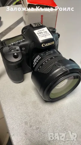 фотоапарат Canon EOS 7D + обектив Efs 15-85mm 