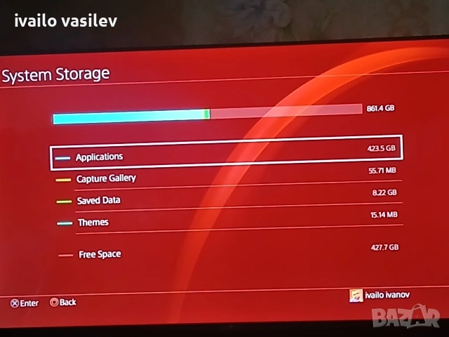 Ps4 slim, снимка 4 - PlayStation конзоли - 52956665