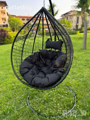 Градинска висяща люлка тип гнездо,яйце–Промоция!