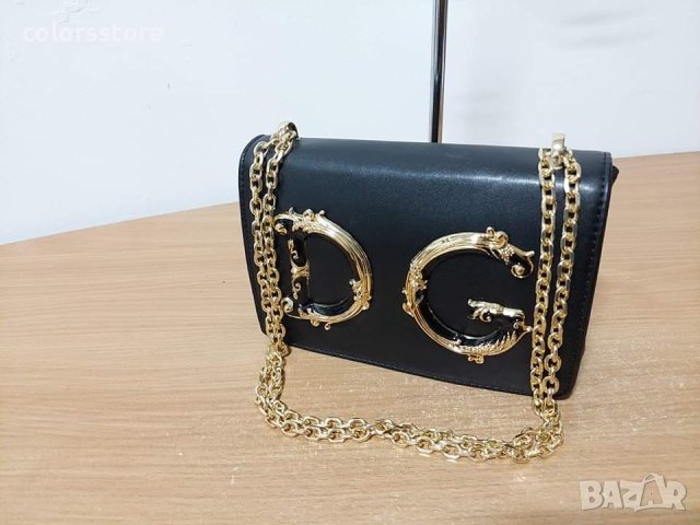 Черна луксозна чанта  Dolce&Gabbana код DS-A323, снимка 3 - Чанти - 42995115