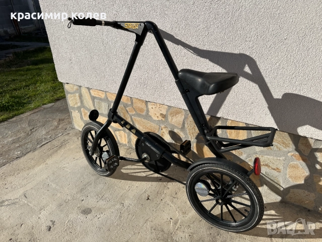 дизайнерски сгъваем велосипед "STRIDA", снимка 7 - Велосипеди - 52930433