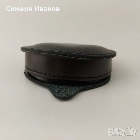 Кожен портфейл за монети тип подкова с тава за стотинки #5453, снимка 4 - Портфейли, портмонета - 48076514