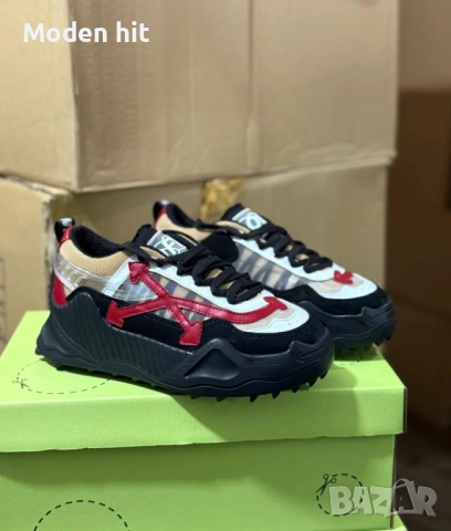 Off White Odys 1000 мъжки маратонки висок клас реплика, снимка 4 - Маратонки - 52526714