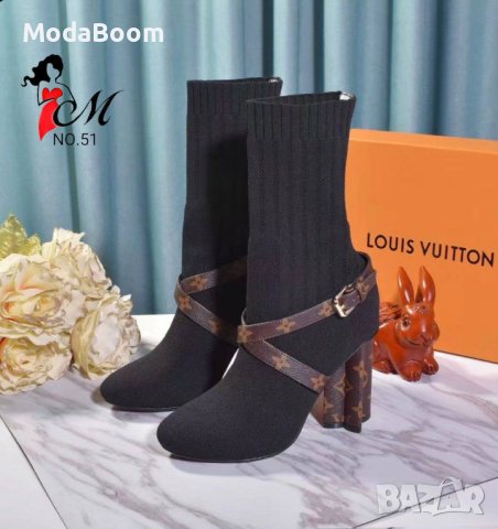 💥Louis Vuitton Уникални дамски боти💥 , снимка 2 - Дамски боти - 43687745