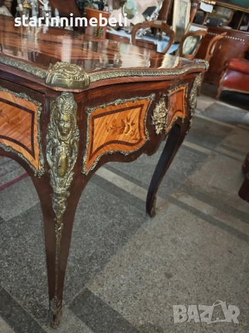 Уникално антикварно Бюро, снимка 5 - Бюра - 52518765