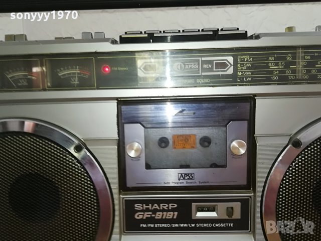 *sharp-КОЛЕКЦИОНЕРСКА МАшИНА-ВНОС шВЕИЦАРИЯ, снимка 14 - Радиокасетофони, транзистори - 26401090