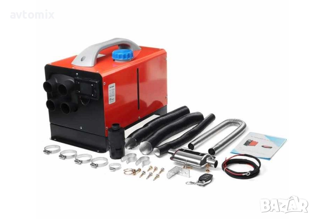 Дизелова суха печка с куфар и алуминиево ядро, 12V/24V 8KW, снимка 2 - Аксесоари и консумативи - 52048200