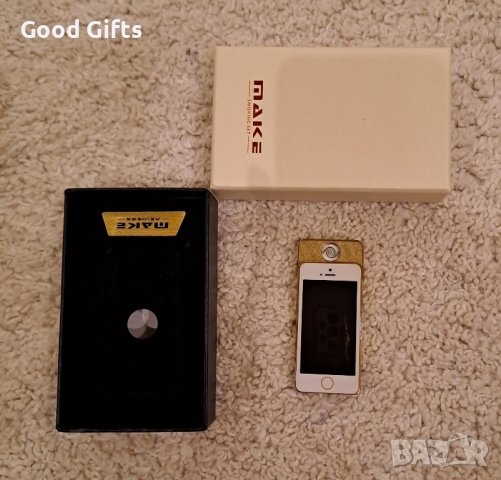 Луксозна Метална USB Запалка Айфон iPhone , снимка 2 - Коледни подаръци - 43401748