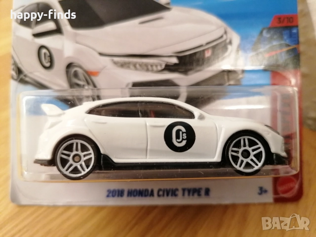 Hot Wheels Ferrari F40 Competizione, Bentley GT3, Audi 90 quattro, RX-3, Civic Type R, Charger Dayto, снимка 7 - Колекции - 52818695