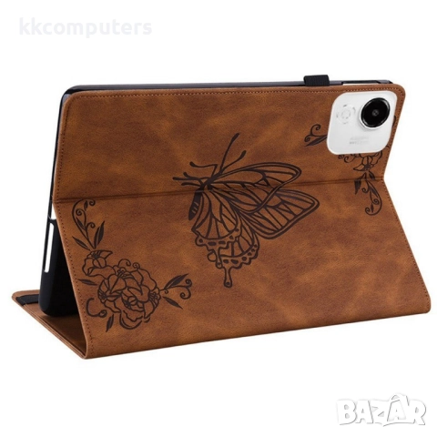 Кожен калъф с Протектор за Honor Pad X9a / X9 Pro, Дизайн пеперуда- 6 цвята, снимка 9 - Калъфи, кейсове - 52331852