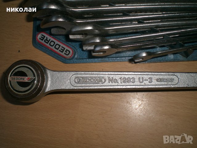 gedore тресчотка ключове оригинални, снимка 2 - Други инструменти - 43474455