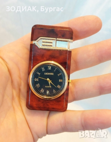 НОВА Запалка с Часовник