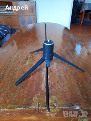 Стара стойка за микрофон #3, снимка 3 - Други ценни предмети - 53373893