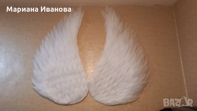 парти украса за кръщене и сватба - ангелски крила, снимка 3 - Декорация - 29629359