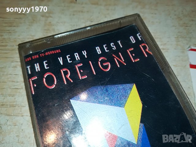 🚘FOREIGNER-КАСЕТА 0710221921, снимка 2 - Аудио касети - 38256464