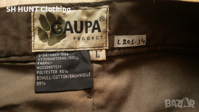 GAUPA of NORWAY Trouser размер XL за лов риболов панталон със здрава материя - 859, снимка 13 - Екипировка - 44929345