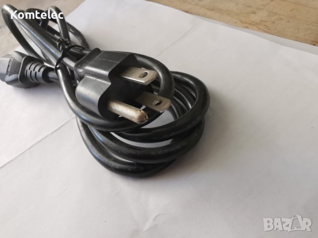 Компютърен кабел захранване с американски стандарт щепсел, снимка 4 - Друга електроника - 36851059