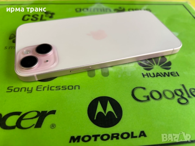 iPhone 15 Plus 256gb Barbie 96% батерия.Гаранция, снимка 8 - Apple iPhone - 52247028