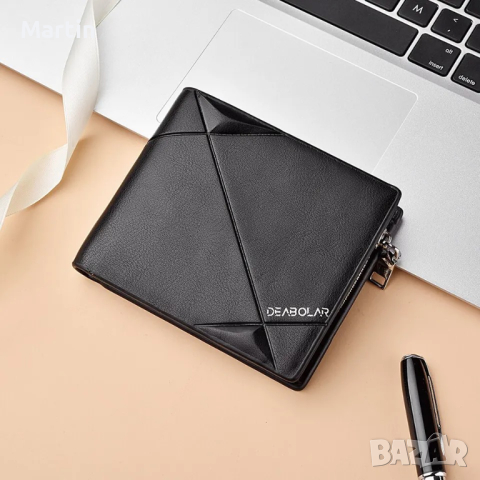 Мъжки портфейл Портмоне, снимка 6 - Портфейли, портмонета - 44895361