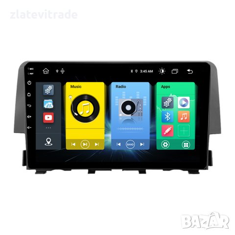 HONDA CIVIC 2016-2020 9" АНДРОИД НАВИГАЦИЯ, 9171, снимка 2 - Навигация за кола - 38051745