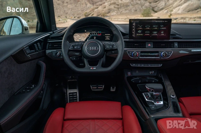 Audi A4 A5 s4 s5 b9.5 Ауди С4 б9.5 2024 карбонови елементи интериор