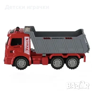 Камион самосвал, светлинни и звукови ефекти 