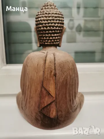 Дървена индийска фигура, снимка 2 - Антикварни и старинни предмети - 48826039