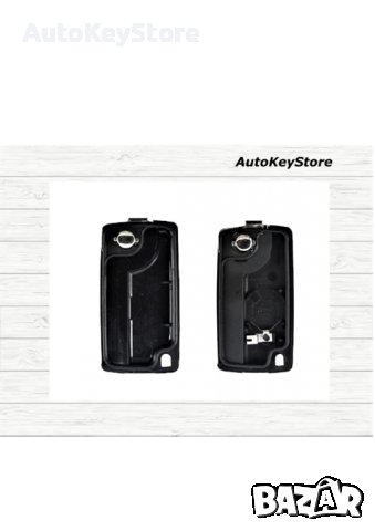 Кутийка за Peugeot ключ дистанционно с два бутона, сгъваема, снимка 2 - Аксесоари и консумативи - 39679306