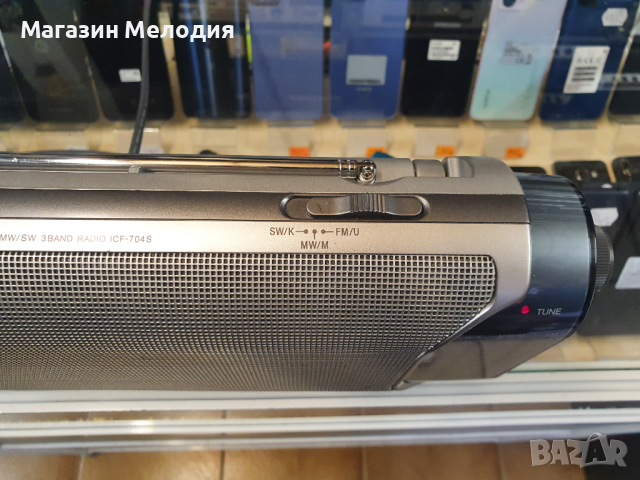 Радио Sony ICF-704S  В отлично техническо и визуално състояние., снимка 7 - Радиокасетофони, транзистори - 44854299