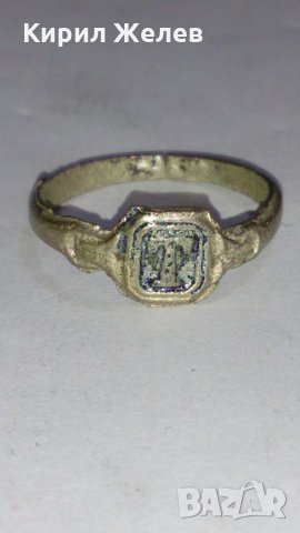 Старинен пръстен сачан над стогодишен - 67221, снимка 2 - Антикварни и старинни предмети - 28983876