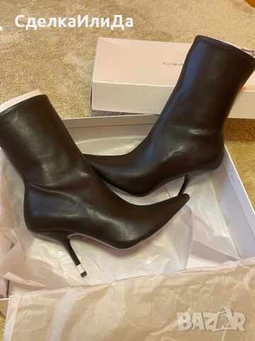 Calvin Klein черни боти н38