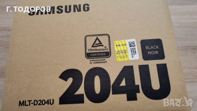 Оригинална тонер касета за Samsung / НОВ Тoner MLT-D 204U High Capacity за 15,000 копия/ЧЕРНА