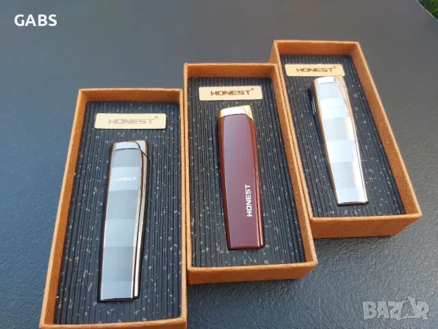 Луксозна запалка в подаръчна кутия,3 цвята